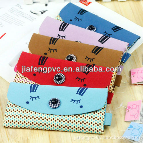 New Design Colorful Soft PU Purse for Women